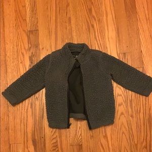2T winter jacket. Sherpa/fuzzy